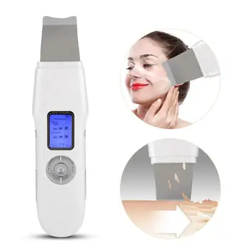 

Deep Face Cleaning Machine Ultrasonic Skin Scrubber Blackhead Remove Pore Cleaner Wrinkles Spots Remove Facial Whitening Lifting