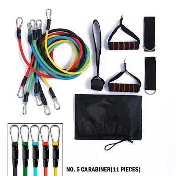 

Pull Rope Fitness Exercises Resistance Bands set Latex Tubes Pedal Excerciser Body Training Workout Yoga 11pcs/set