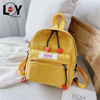

Mini Backpack Women Love Decoration Zipper Casual Waterproof Soft Shoulder Bag Korean Version Designer Backpacks For School Teen