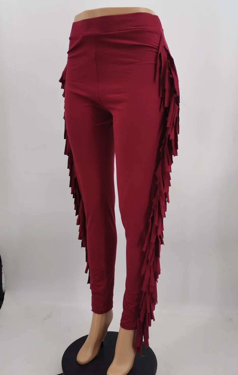 2021 Fashion Side Tassels Patchwork Trousers SweatPants Woman Pants High Waist Trousers Casual Long Pants Women Jogger Pants versace jeans couture