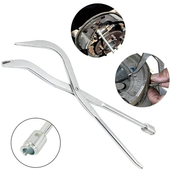 

Automobiles Workshop Car Repair Spring Pliers Durable Steel Removal Tool Drum Brake Maintenance Clamp Disassembly Professional