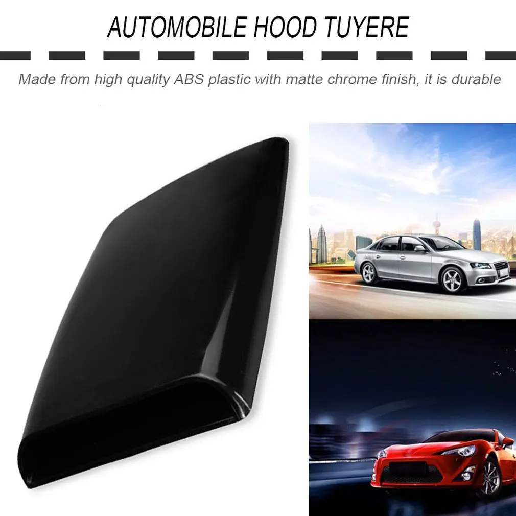Автомобильный сильный практичный Универсальный Авто 4x4 воздушный поток Впускной капот совок капот декоративный ABS Вентиляционное покрытие Наклейка Автомобильные аксессуары