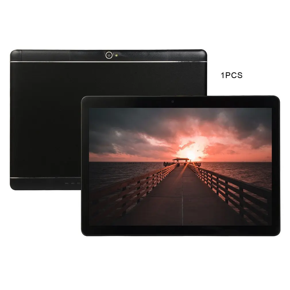 

KT107 Plastic Tablet 10.1 Inch HD Large Screen Android 8.10 Version Fashion Portable Tablet 1G+16G Black Tablet