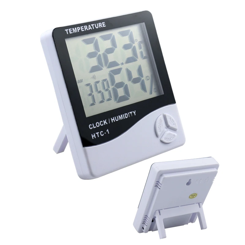 Mini Digital Lcd Indoor Convenient Temperature Sensor Humidity Meter