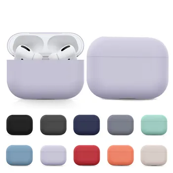 

airpods case Soft Silicone Earphones For AirPods Pro Cases 1 2 3 Protective Shell Headphone Cover airpods 2 case Shockproof Bag