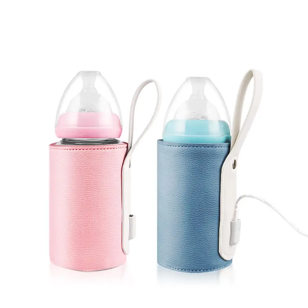 

1PC Baby Outdoor Milk Bottle Warmer Bag USB Heating Intelligent Temperature Control Portable Insulation Bag Warm Milk Tool Cover