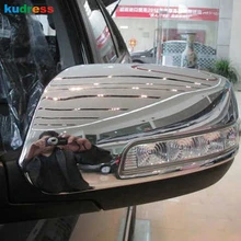 Автомобильный-Стайлинг для Kia Sorento 2013 автомобильные аксессуары ABS хромированные боковые дверные зеркала заднего вида крыло зеркало накладка 2 шт