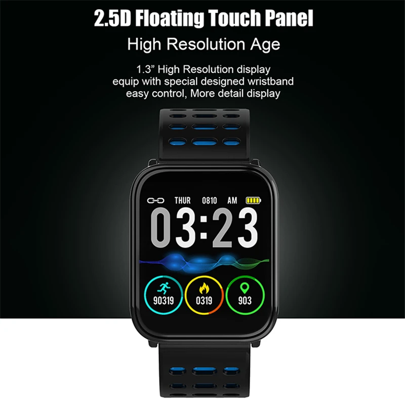 ESEED T6 Smart Watches heart rate blood pressure 25 day long standby fitness tracker waterproof bracelet smartwatch men PK B57