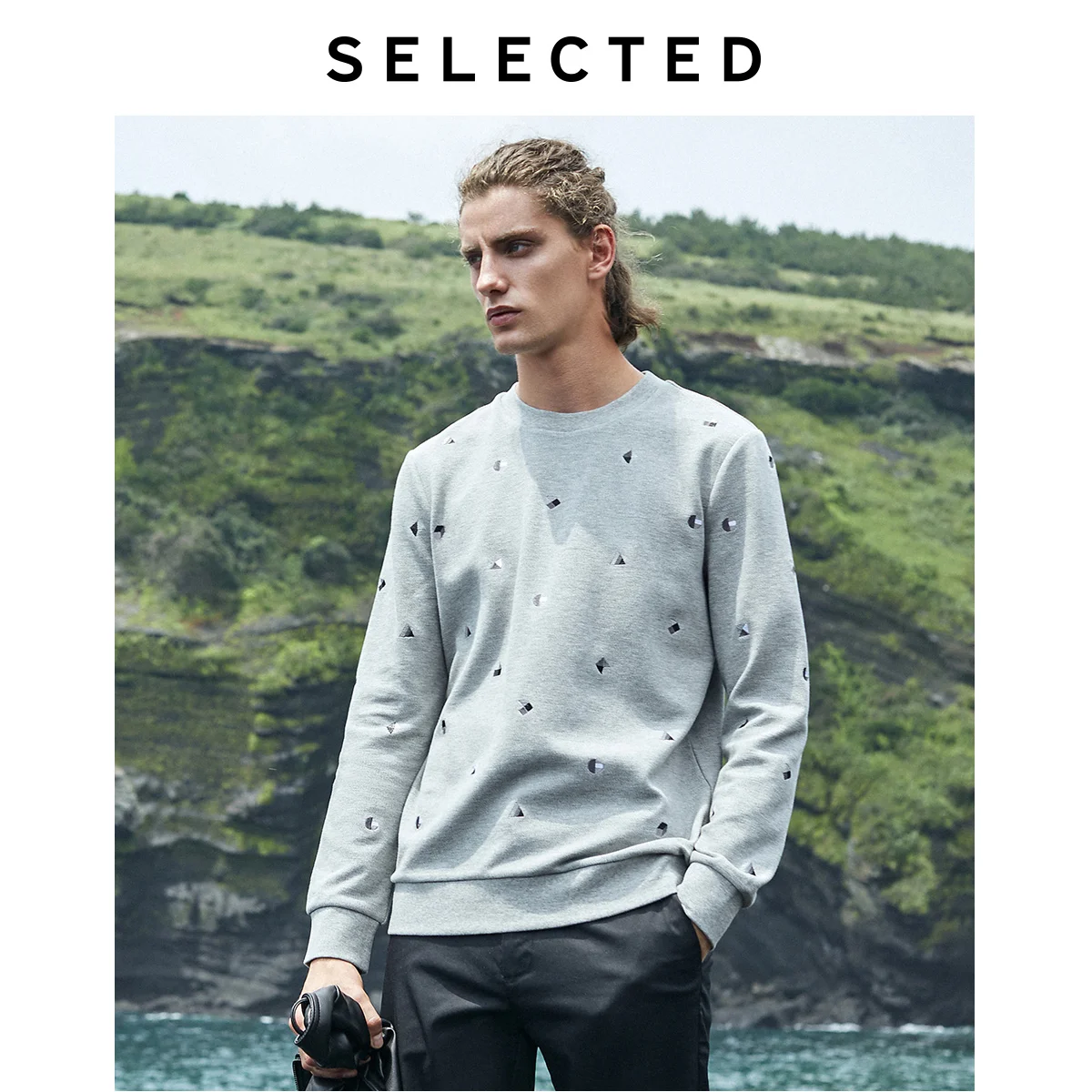 SELECTED Men's Colored Embroidery Pullover Hoodies New Autumn Sweatshirt Clothes S | 41934D503 SELECTED Men's Colored Embroidery Pullover Hoodies New Autumn Sweatshirt Clothes S | 41934D503