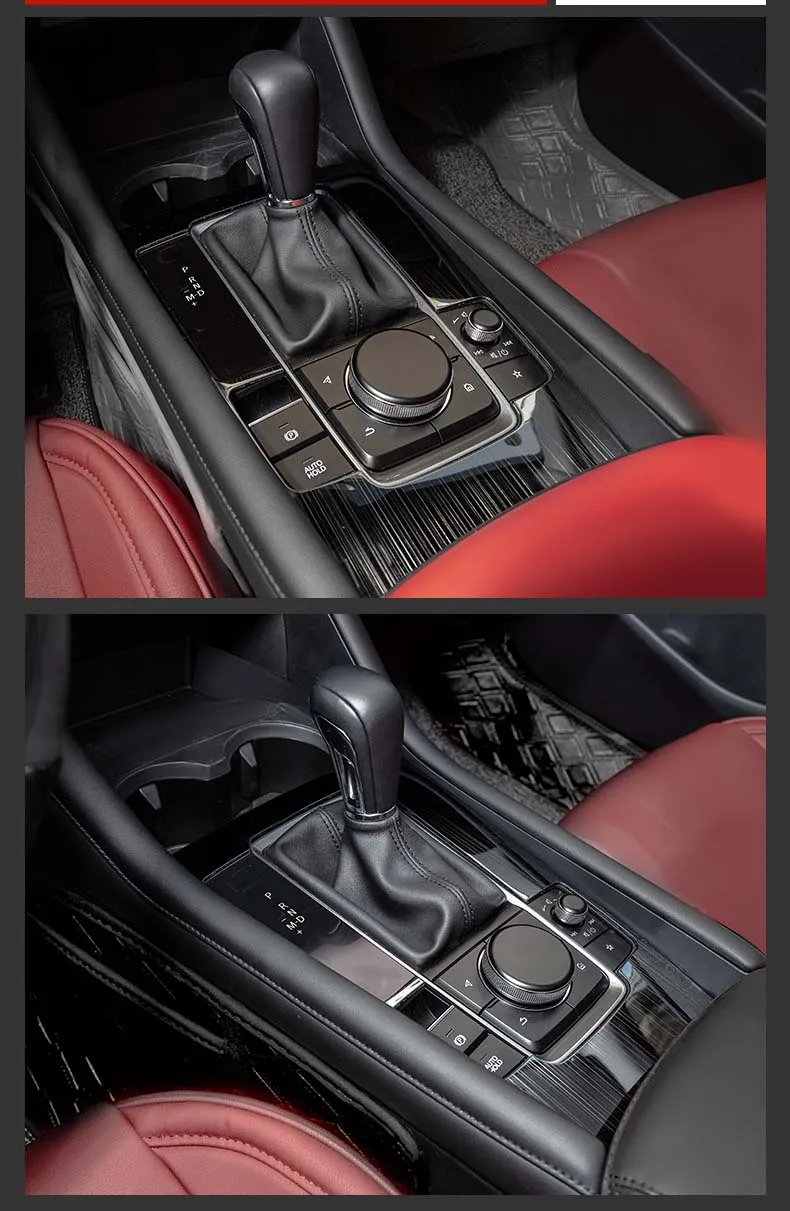 Нержавеющая сталь для Mazda 3 Axela, аксессуары, автомобильная рамка для рычага переключения передач, декоративная панель, накладка, Стайлинг автомобиля