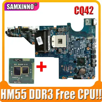 

Akemy Main board 595184-001 For HP CQ42 CQ62 G42 G62 Laptop motherboard HM55 DDR3 Free CPU!!