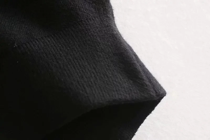 Английские Простые разноцветные короткие вязанные свитера для женщин, пуловеры с капюшоном для женщин