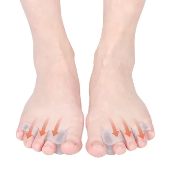 

Classic SEBS Toe Separator Practical Durable Multi-functional Bunion Hallux Valgus Splint Orthosis Overlapping Protector