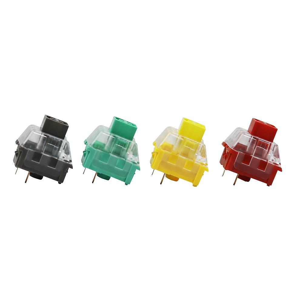 Переключатель Kailh в китайском стиле красный серый желтый зеленый RGB SMD