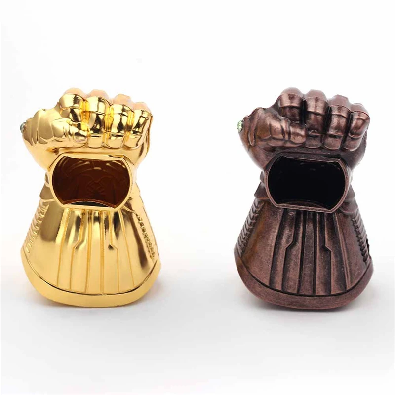Мстители: Engame Thanos косплей реквизит Lnfinite перчатки открывалка для бутылок Аниме Реквизит открывашка для пивных бутылок крышка стеклянная сода