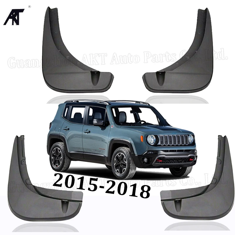 

Car Styling Accessories Front Rear Mudguards Mudflaps Mud Flap Splash Guard Fender for Jeep Renegade 2015 2016 2017 2018