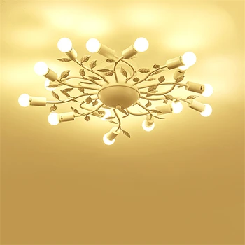 

Modern Lights Iron LED Ceiling Lights Glass Hanging lamp Bedroom Living Room Restaurant Hotel Rooms De Fixtures Luminaire lustre