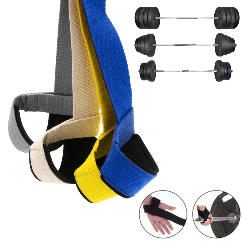 Pro Gym Training Weight Lifting Powerlifting Hand Wraps Wrist Strap Support New for bent-over barbell rows one arm barbell rows