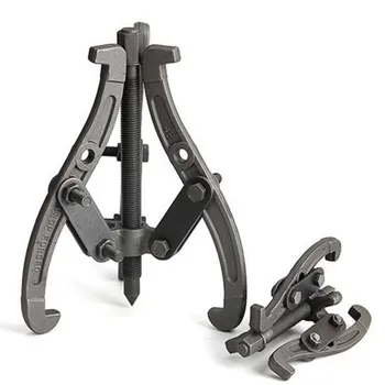 

3 Jaw Bearing Puller Auto Gear Remover Pulling Extractor Tool with Reversible Legs