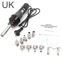 Lcd Портативный электронный тепловой горячий воздушный нагнетатель 220 В 450 Вт паяльная станция Ic Smd паяльная с 9 насадками МНОГОФУНКЦИОНАЛЬНЫЙ электроинструмент