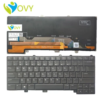 

Backlit US laptop keyboard for DELL Alienware 13 15 R1 R2 M13X M15X R2 R3 R4 04K8F6 0P30HM 054YTN 4K8F6 NSK-LB1BC PK1316C1A03