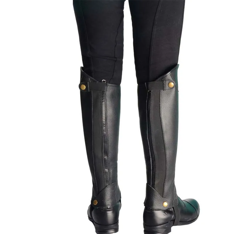 Equestrian Leggings Microfiber Cowhide Durable Horse Riding Boots Cover Body Protectors Soft Protection Gear for Horse Equipment horse riding protectors
