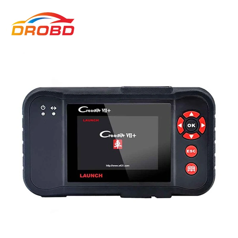 Новый Launch X431 CReader VII + профессиональный автоматический считыватель кодов Plus