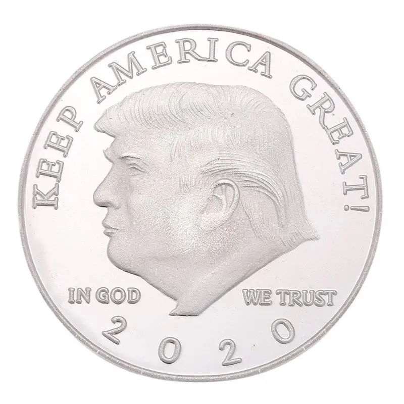 Дональд Трамп президент памятная монета сувенирная коллекция Позолоченные Биткоин Коллекционные Подарочные битные монеты ремесла подарки - Цвет: 04