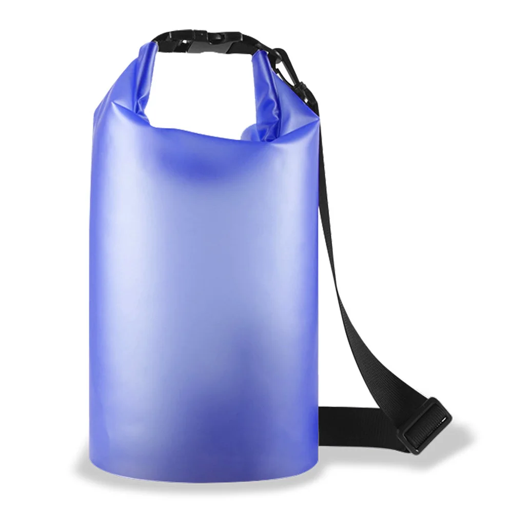 YIXIAO Outdoor PVC 3L Transparent Waterproof Bucket Bag Swimming Floating Boating Rafting Kayaking Drifting Dry Sack Pack