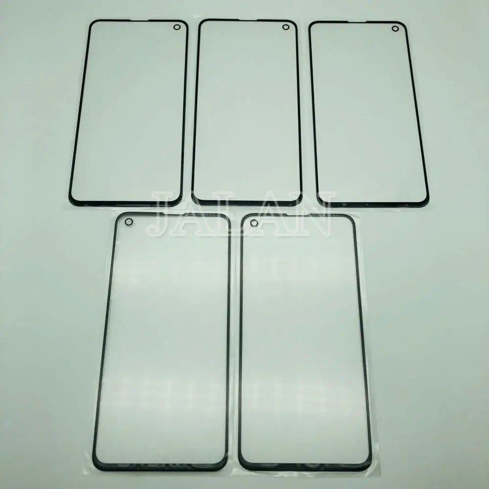 JALAN 5pcs front glass+oca for Samsung Galaxy G970 s10E damaged glass replacement repair