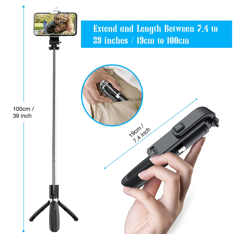 Go Pro 7 Palo Selfie Stick Tripod For Gopro Hero 12 9 5 Dji Pau De