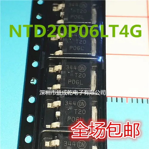 

Бесплатная доставка NTD20P06LT4G NTD20P06 SOT-252T20P06LG 10 шт.