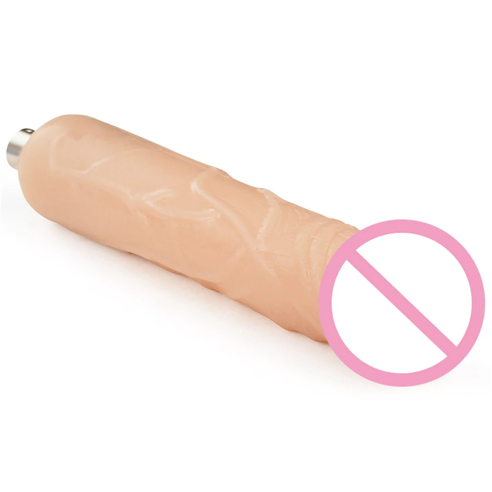 iKenmu Well Made Dildo Attachments Sex Machine Attachments Silicone Dildo for 3XLR Connector Sex Machine Accessories Dildo