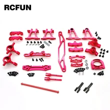 TAMIYA – pièces de mise à niveau en métal TT02, tasse de direction, bras avant et arrière, tige de direction pour voiture RC, TT 02