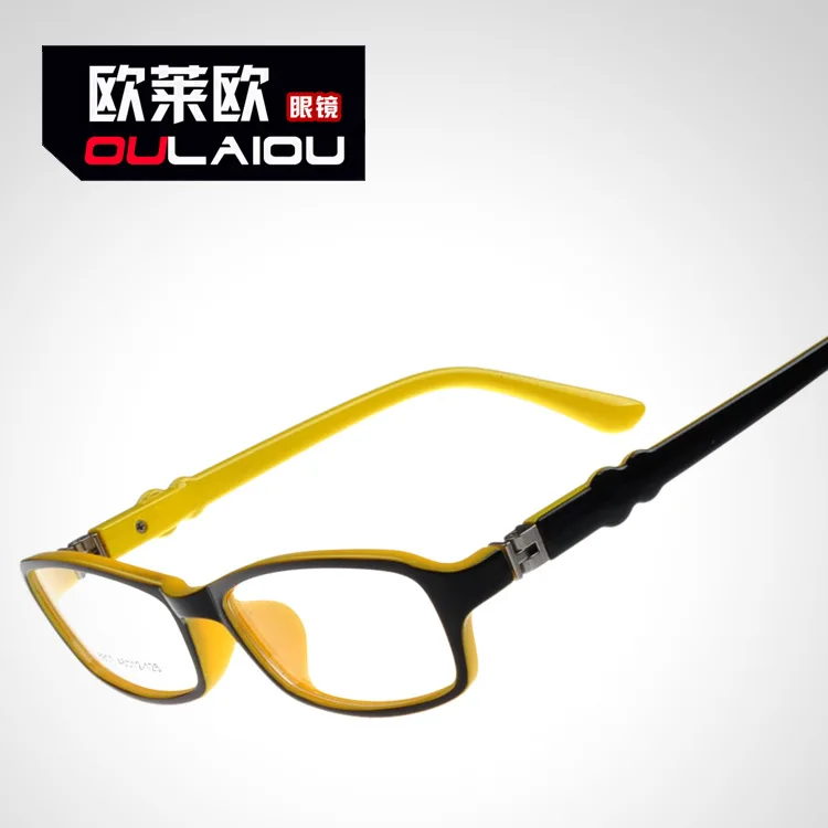 

2018 New Style Children Myopia Eyeglasses Fixing Device Rectangular Frame BOY'S Girls Spring Myopia Glasses Frame 8807