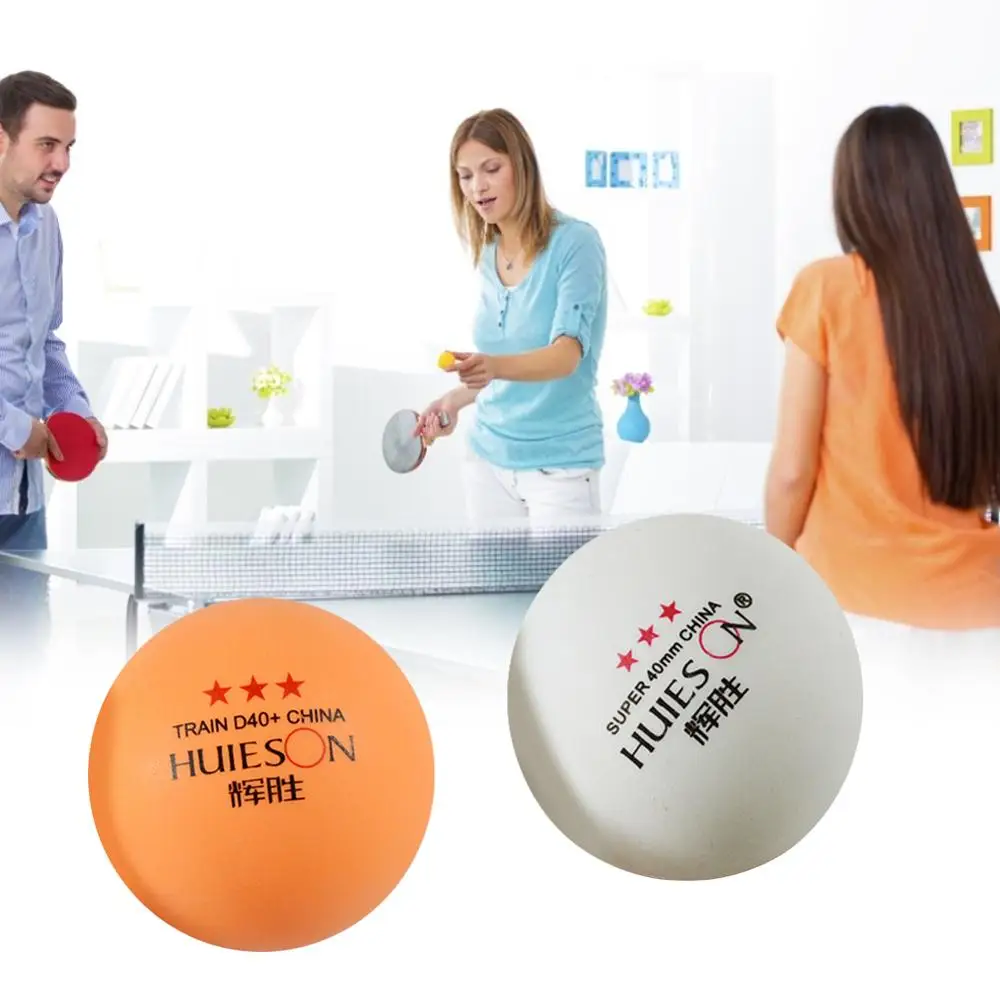 10pcs children Table Tennis Ball 40mm Diameter Ping Pong Balls kids Traini_CH 