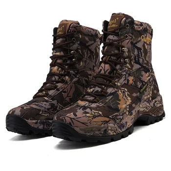 

Camouflage Army Boots Hiking Shoes Outdoor Boots High Boots Hunting Boots Fashion Element Toe Shape Height Military Boots Men