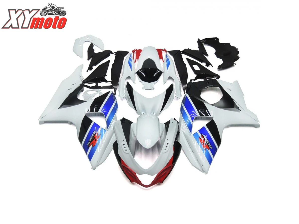 

Motorcycle Fairing Kit For Suzuki GSXR1000 K9 09-16 Injection ABS Fairings GSXR 1000 K9 2009-2016 Gloss White Blue Bodyworks