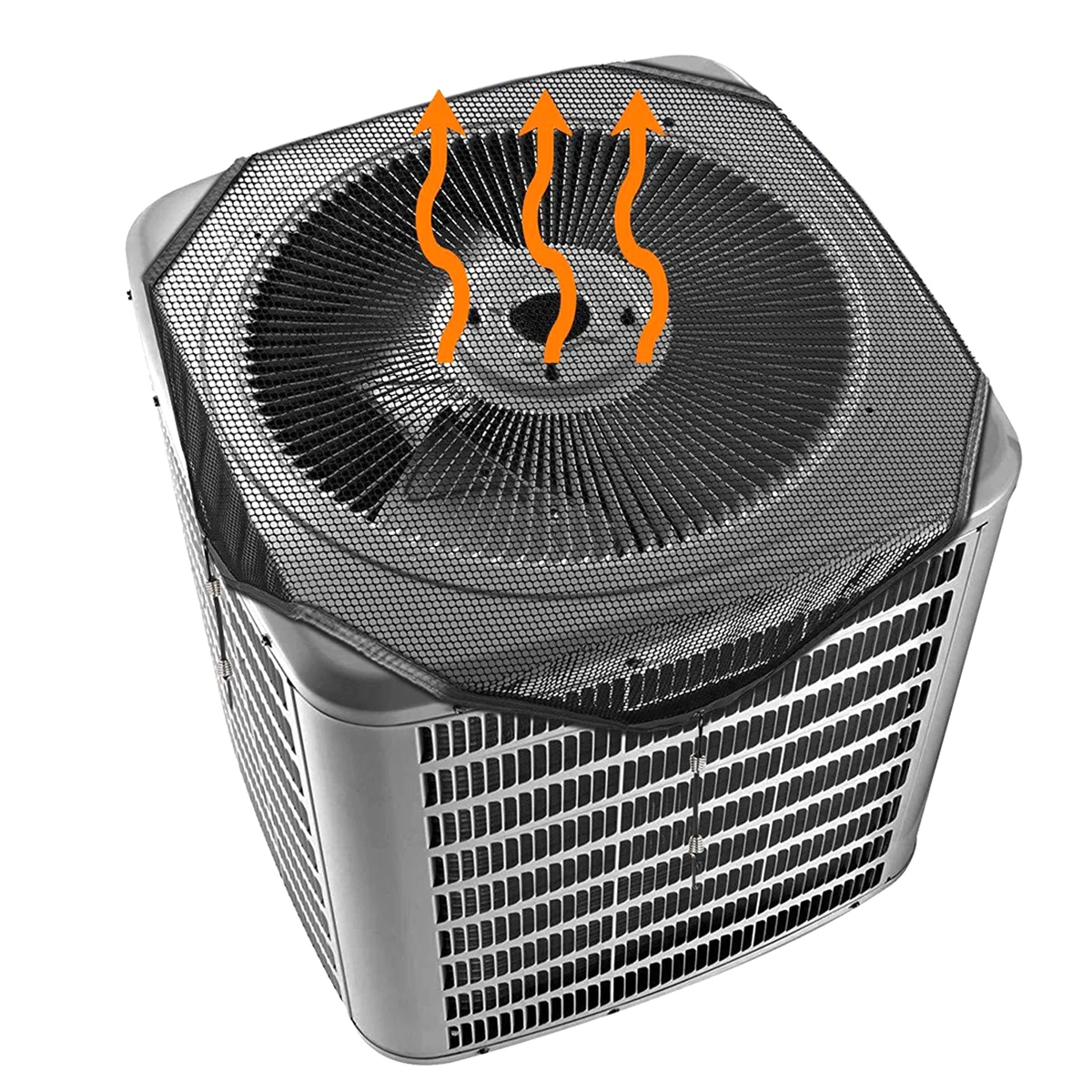 

New Air Conditioner Cover Universal Air Conditioner Mesh Cover Air Conditioner Covers Bungee Hook For Central Units Dropshipping