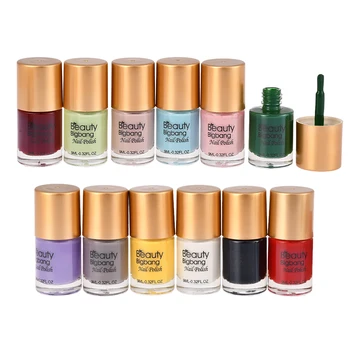 

BEAUTYBIGBANG 9ml Sweet Color Long-lasting Lacquer Nail Varnish Decoration Enamel Manicure Design Quick Dry Nail Art
