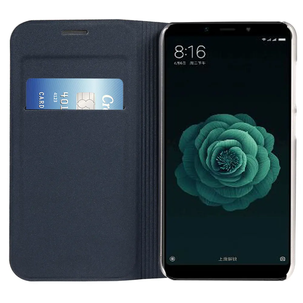 

Flip Wallet Leather cover Phone Case For Xiaomi Mi A2 6X Mi6X MiA2 A 2 6 X Xiami Xiaomi6X XiaomiA2 Credit Card Pocket Pochette