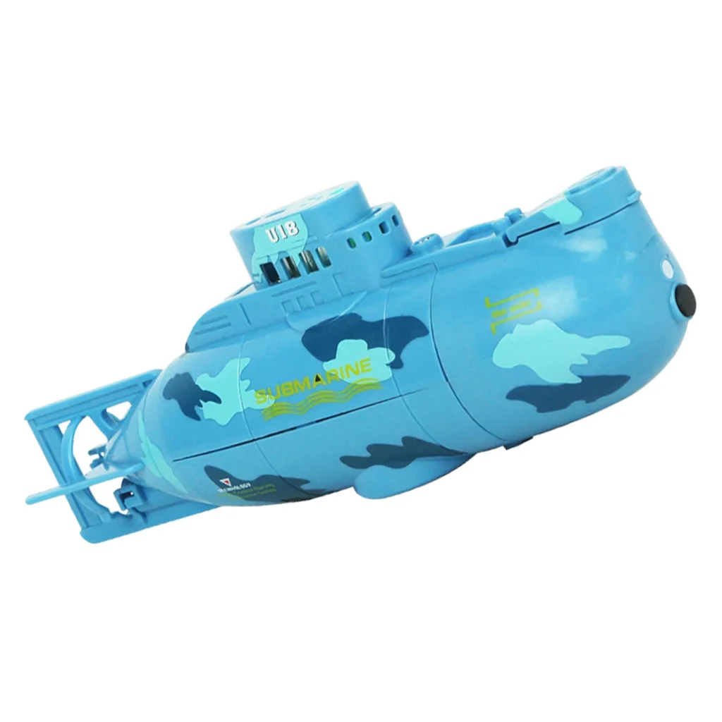 Mini RC Submarine 3CH Remote Control Toy RTR with USB Cable Kids Gift