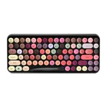 Aliexpress - 308i Wireless Bluetooth Keyboard Round Key Cap Gaming Keypad with 84 Keys for iPhone/An-droid/Windows Systems