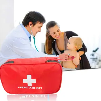 

299 Pcs First Aid Energency Kit Camping Sport Travel Car Home Medical Bag Outdoor American Red Cross Guide Handbag