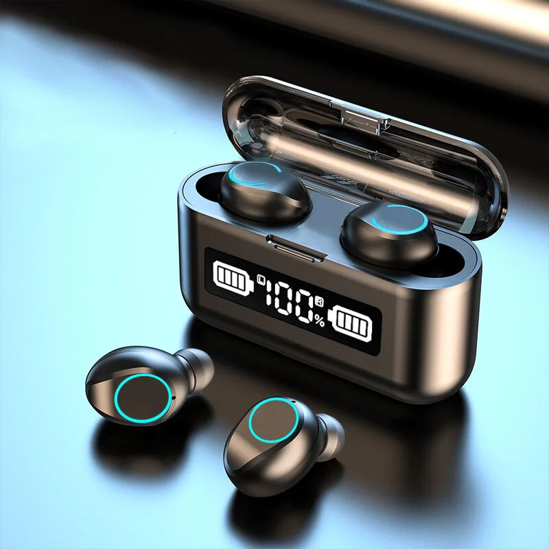 2000 мАч зарядная коробка TWS беспроводные Bluetooth наушники HiFi стерео в ухо