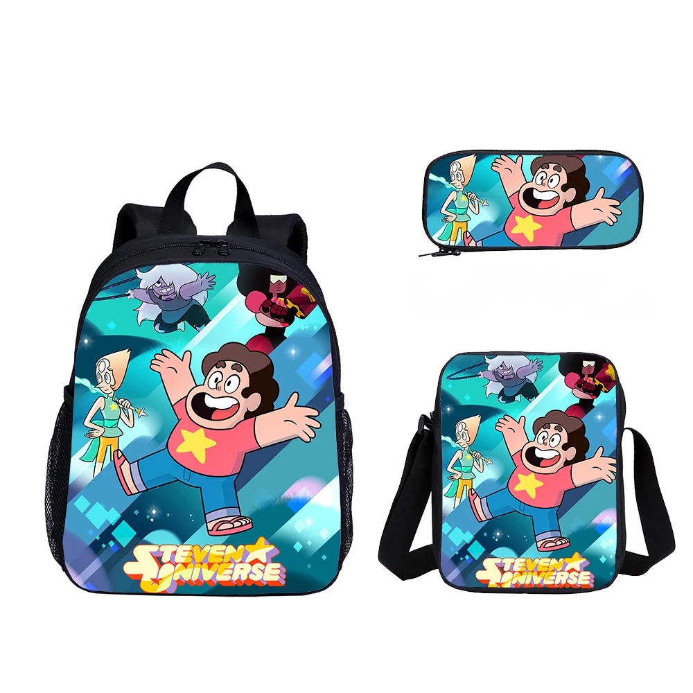 2020 Steven Universe Cartoon Print Kids Bags Casual Backpacks For Girls  Backpack For Boys School Book Bag 3pc Set Zaino Da Donna|Backpacks| -  AliExpress