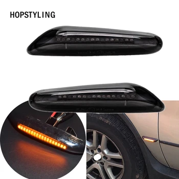 

1 Pair Car Side Marker LED Water Flow Turn Signal Light Lamp For BMW E46 E36 E90 E91 E60 E61 E81 E92 E53 E83 E84 E93 E82