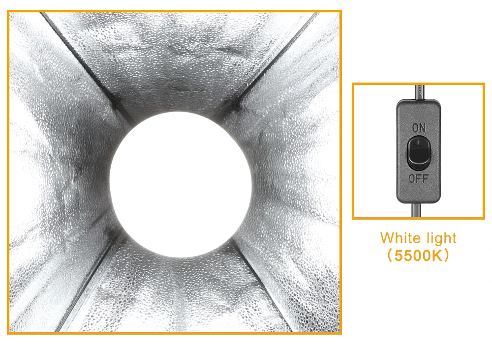 Photography 50x70CM Softbox Lighting Kits Professional Light System