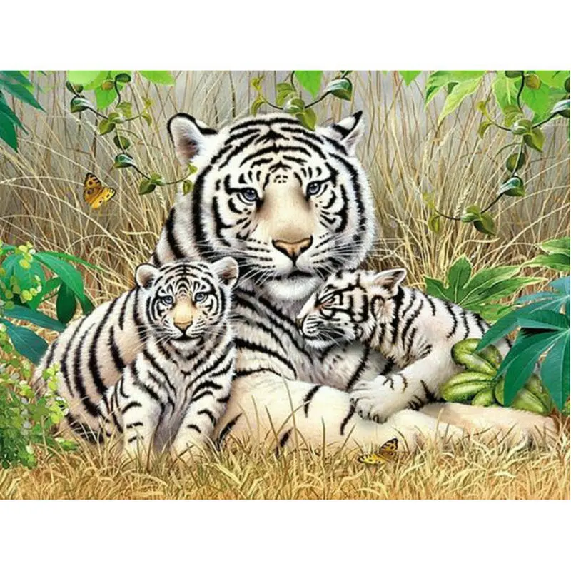 5D-DIY-Diamond-Painting-Full-Square-Round-Drill-Animal-Tiger-Diamond-Rhinestone-Embroidery-Cross-Stitch-Gift