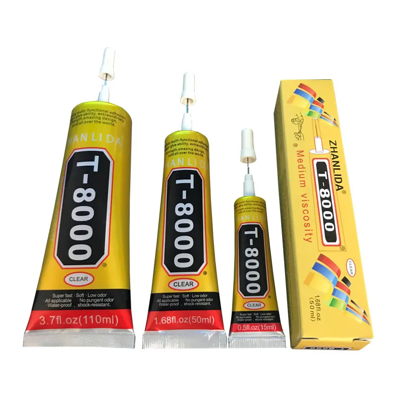 ZHANLIDA50ML T 8000 эпоксидная смола стекло клей мобильный телефон планшет сенсорный